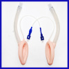 One-time use silicone laryngeal mask
