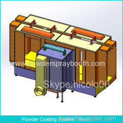 Electrostatic Powder Coating Paint Booth