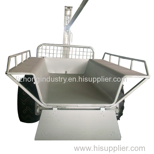 Fully galvanized revolved boom 1.5T load capacity timber trailer