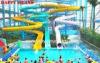Galvanized Steel Water Park Equipments Kids' Body Water Slides Fiberglass Pool Slides