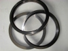 Extreme hard and rigid cemented carbide sealing ring