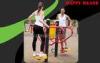 3.0mm Galvanized Steel Outdoor Gym Equipment For Workout Art
