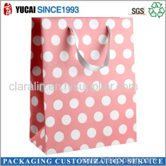 2015Hot Sale Wave Point Paper Bag for Shopping