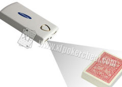 Portable White Poker Scanner Samsung Mobile Power Bank Spy Camera