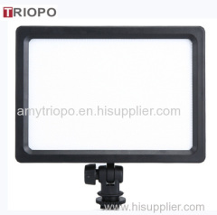 TRIOPO LED-204 high quality photo and video LED light for Nikon Canon Song pentax olympus camera light 3200K-5500