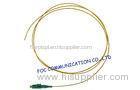 LC / APC 900um Tight Buffered FTTH Fiber Optic Pigtail 9 / 125um for CATV and WAN