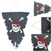 68X95CM WEATHERED PIRATE FLAG