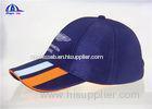 Washed Large Long Brim Racing Baseball Caps / Adjustable Baseball Cap for Youth