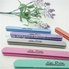 Jindun brand colorfully sponge nail file