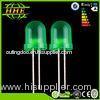 Green Color Dip Type LED Through Hole 8mm LED 520nm - 525nm 20mA Epistar chip