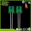 Flat top ultra bright GREEN emitting color LED Diode 5mm 520nm - 525nm