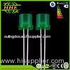 Flat top ultra bright GREEN emitting color LED Diode 5mm 520nm - 525nm