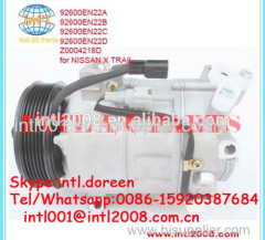 DCS17EC auto/car air ac compressor for Nissan X-Trail Renault Laguna 92600EN22A 92600EN22B 92600EN22C 7711497035 8200720