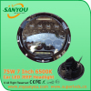 Sanyou 75W round LED headlight H L DRL 6750lm projector headlight 6500K 7inch chrome headlight for Wrangler