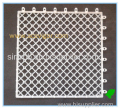 Interlock plastic base/pad/grid/mat for outdoor flooring/DIY/decking tile suitable for various flooring purposes