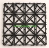 Interlocking plastic pad/decking board for outdoor WPC/flooring/DIY tile