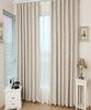 Decorative home privacy blackout window curtains with Hot silver crossbar fabric
