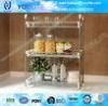 Steel Trays Bathroom Corner Shelf / Indoor Shower Storage Racks Multi-purpose