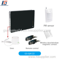 GSM SMS Home Burglar Security Alarm System Detector Sensor Kit Remote Control