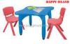 Day Care Centre Kindergarten Classroom Furniture Square Table With Plastic Material
