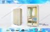 Portable Cream-coloured Assembling Wardrobe Storage Racks / Kids Clothing Closet