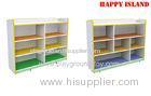 Kids School Furniture Melamine Board Storage Cabinet For Kindergarten Kids