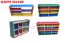 Kindergarten Toys Cabinet Nursery Classroom Furniture With Back Or Without Back Board