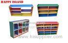 Kindergarten Toys Cabinet Nursery Classroom Furniture With Back Or Without Back Board