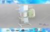 Three Layer Mobile Indoor Outdoor Clothes Drying Rack for Hanging Clothes and Towel