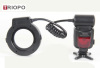 TRIOPO Marco LED Ring flash light speedlite For canon or Nikon dslr camera with TTL