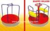 Steel Round Seesaw Playground Equipment Plastic Seesaw For Toddlers