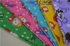 printed flannel fabric one side brushed two side brushed