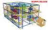 Attract Children Adventure Playground Equipment For Gardens / Park