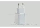 100V / 240V ABS White Samsung Cell Phone Charger With USB Port