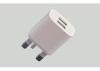 ABS 5V 2.1A Samsung Cell Phone Charger Dual USB Wall Adapter