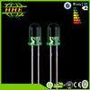 InGaN / GaAsp Epistar Chip Fresh Green 5mm LED Diode round shape for Indicators