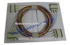 0.9mm Fiber Optic Pigtail SC 12Colors Multimode Suitable for ODF