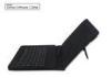Simple Wired iPad Air Keyboard Leather Case with 8 Pin Cable / Lightning Apple Hub