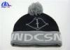 Custom Made Knitted Beanie Hats / Ski Hat with 100% Acrylic Fabric and Jacquard Logo