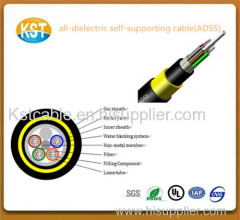 ADSScommunication outdoor cable/All Dielectric Self-Supporting Aerial Optical Fiber Cable with big supplier manufacturer