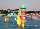 Colorful Rainbow Gallery Water Playground Equipment for Amusement Park