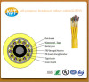 PVC PE PU yellow sheath/All purpose Breakout indoor cable with yellow sheath branch optic cable serious producer GJFPV