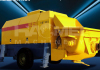 trailer ready mix concrete pump on sale