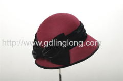 OEM&ODM Custome 57cm Wool Felt Hat Blank Wholesale Bucket Winter Hat