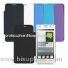 Customized Slim Thin Blue Wallet Smart Phone Huawei Ascend g510 Flip Case