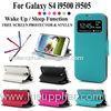 Flip S View Leather Stand Phone Case For Samsung Galaxy S4 i9500 + Film & Stylus