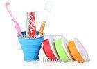 200 Ml Silicone Telescopic Gargle Folding Cup /Toothbrush Cup / Mug For Travel