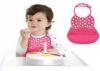 BPA Free Cute Soft Comfortable non - toxic Silicone Baby Bibs butterfly shape