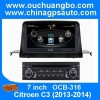 Ouchuangbo Citroen C3 2013-2014 S100 autoradio DVD stereo navi multimedia