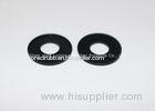 Black Molded Rubber Sealing Washers High Gloss Surface Film Membrane 50 Shore A